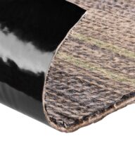 Voltex DS self-adhesive waterproofing membrane roll showing bitumen backing and protective film